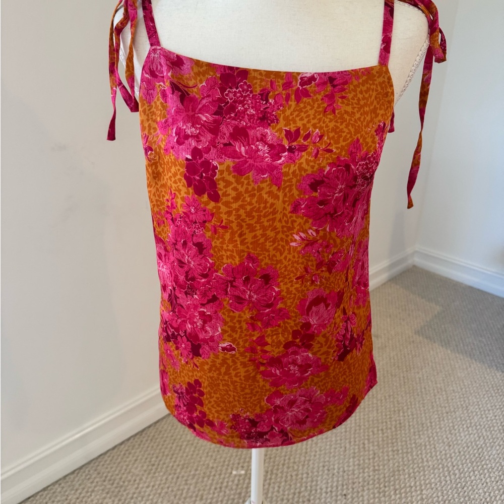 Ted Baker Pink and Orange Floral Camisole